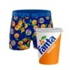 CRAZYBOXER Fanta Oranges Men's Boxer Briefs (Creative Packaging) -Crazyboxer Sales Store CBFAN01ORANN 0