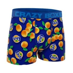 CRAZYBOXER Fanta Oranges Men's Boxer Briefs (Creative Packaging) -Crazyboxer Sales Store CBFAN01ORANN 3