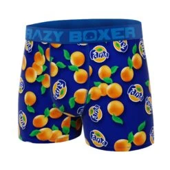 CRAZYBOXER Fanta Oranges Men's Boxer Briefs (Creative Packaging) -Crazyboxer Sales Store CBFAN01ORANN 4