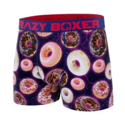 CRAZYBOXER Funky Food Donuts Men's Boxer Briefs -Crazyboxer Sales Store CBFDD01SPAC 4