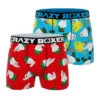 Men's 2-Pack Boxer Briefs - Family Guy - Peter Griffin Vs. Chicken -Crazyboxer Sales Store CBFMGX2A2 1