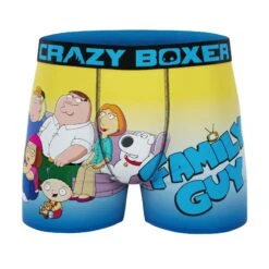 Men's 5-Pack Boxer Briefs - Family Guy - Peter Griffin And Stewie
