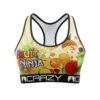 CRAZYBOXER Fruit NinjaWomen's Sports Bra -Crazyboxer Sales Store CBFN0201BRLOG 0