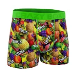 CRAZYBOXER Fruit Ninja Fruits Men's Boxer Briefs -Crazyboxer Sales Store CBFRU0101FRUT 3