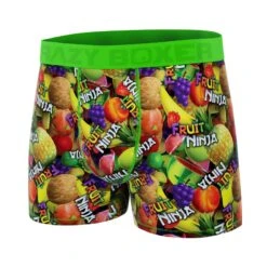 CRAZYBOXER Fruit Ninja Fruits Men's Boxer Briefs -Crazyboxer Sales Store CBFRU0101FRUT 4
