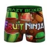 CRAZYBOXER Fruit Ninja Cutting Men's Boxer Briefs 2 CRAZYBOXER Fruit Ninja Cutting Men's Boxer Briefs -Crazyboxer Sales Store CBFRU0101PLAC 0