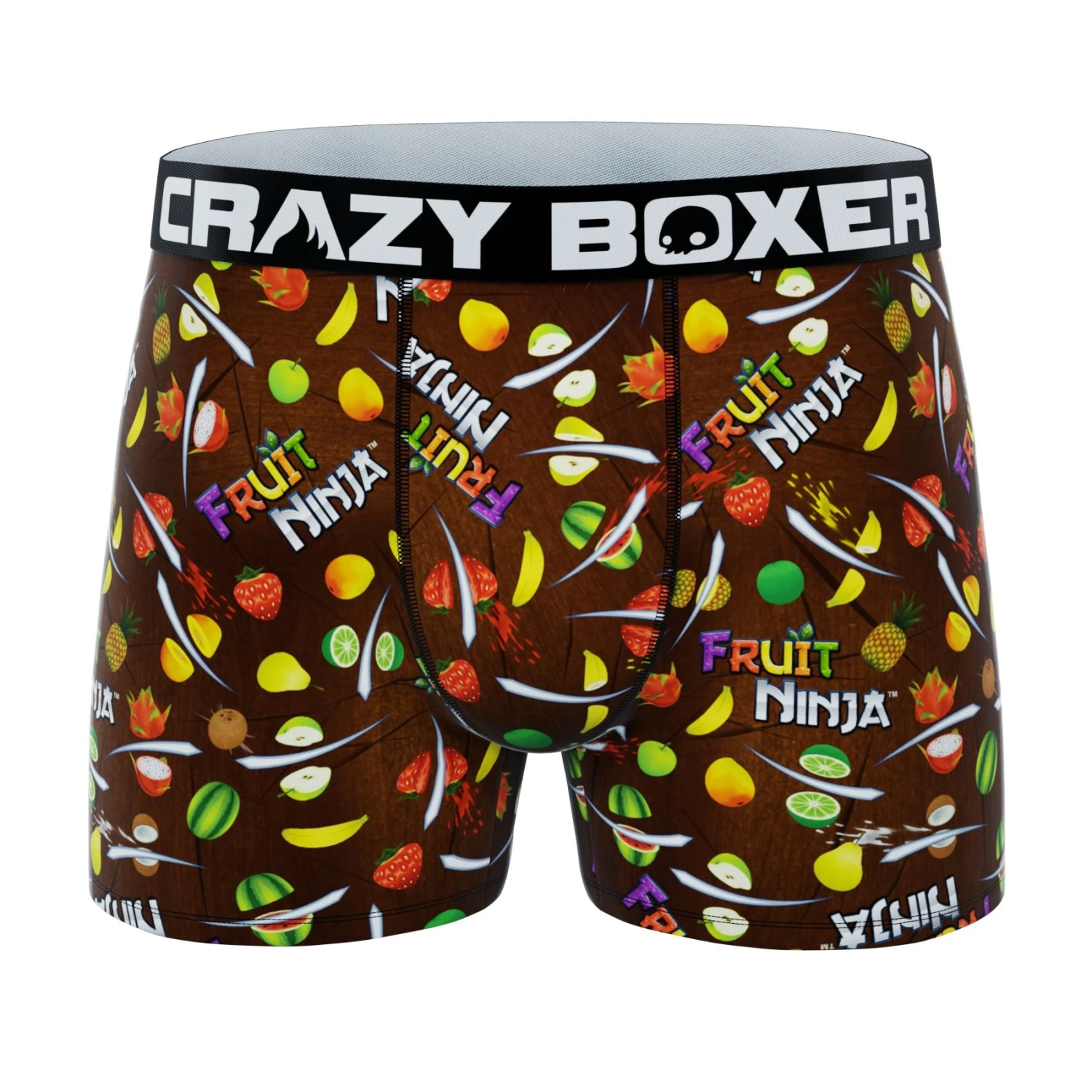 CRAZYBOXER Fruit Ninja All Over Men's Boxer Briefs (2 Pack) 4 CRAZYBOXER Fruit Ninja All Over Men's Boxer Briefs (2 Pack) - Image 2