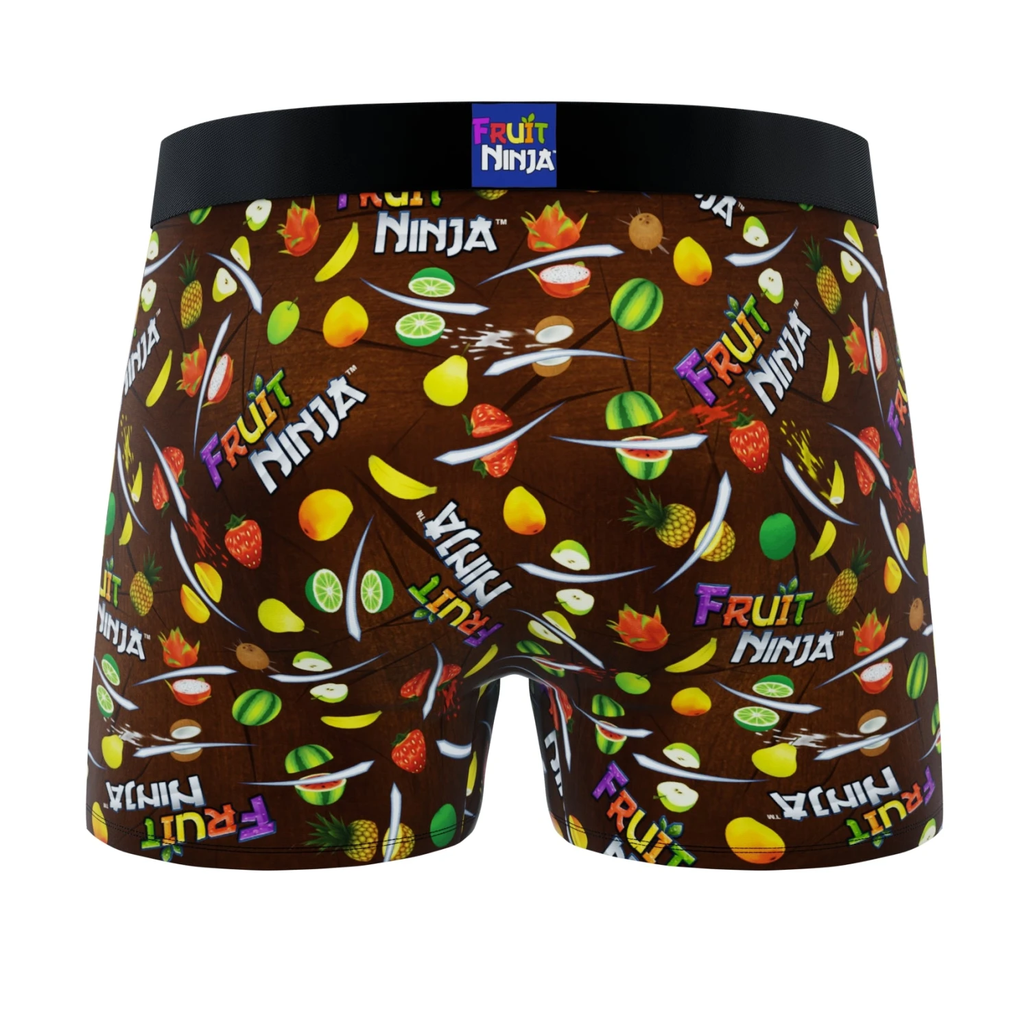 CRAZYBOXER Fruit Ninja All Over Men's Boxer Briefs (2 Pack) 5 CRAZYBOXER Fruit Ninja All Over Men's Boxer Briefs (2 Pack) - Image 3