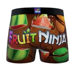 CRAZYBOXER Fruit Ninja Fruits Men's Boxer Briefs (2-Pack) -Crazyboxer Sales Store CBFRU0101X2A2 4