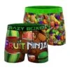 CRAZYBOXER Fruit Ninja Fruits Men's Boxer Briefs (2-Pack) -Crazyboxer Sales Store CBFRU0101X2A2 5