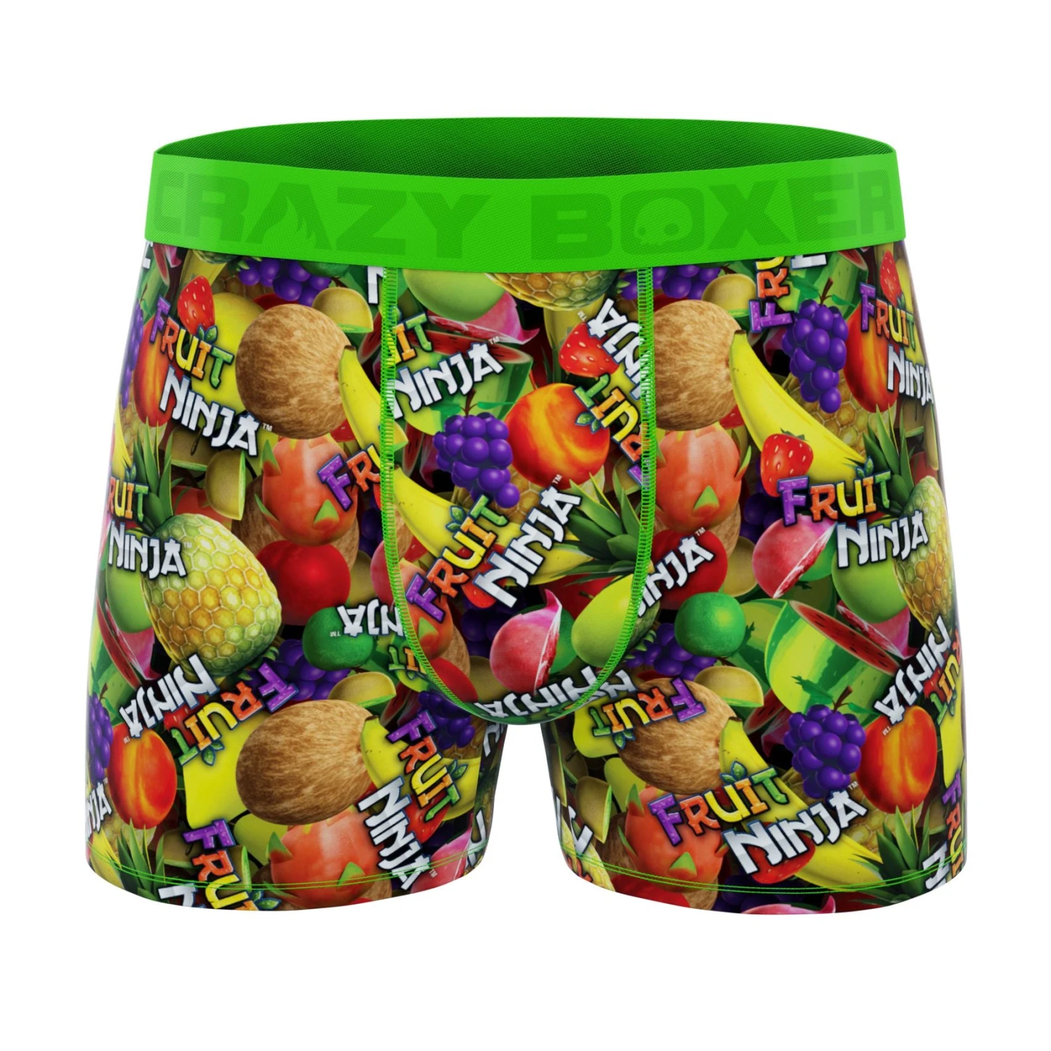 CRAZYBOXER Fruit Ninja Fruits Men's Boxer Briefs (3 Pack) 4 CRAZYBOXER Fruit Ninja Fruits Men's Boxer Briefs (3 Pack) - Image 2
