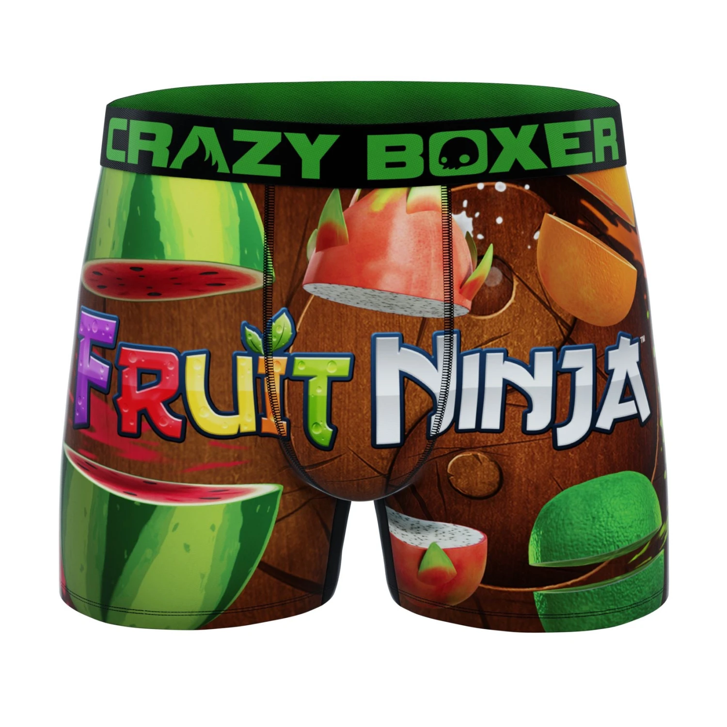 CRAZYBOXER Fruit Ninja Fruits Men's Boxer Briefs (3 Pack) 8 CRAZYBOXER Fruit Ninja Fruits Men's Boxer Briefs (3 Pack) - Image 6
