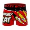 CRAZYBOXER Garfield Angry Cat Men's Boxer Briefs