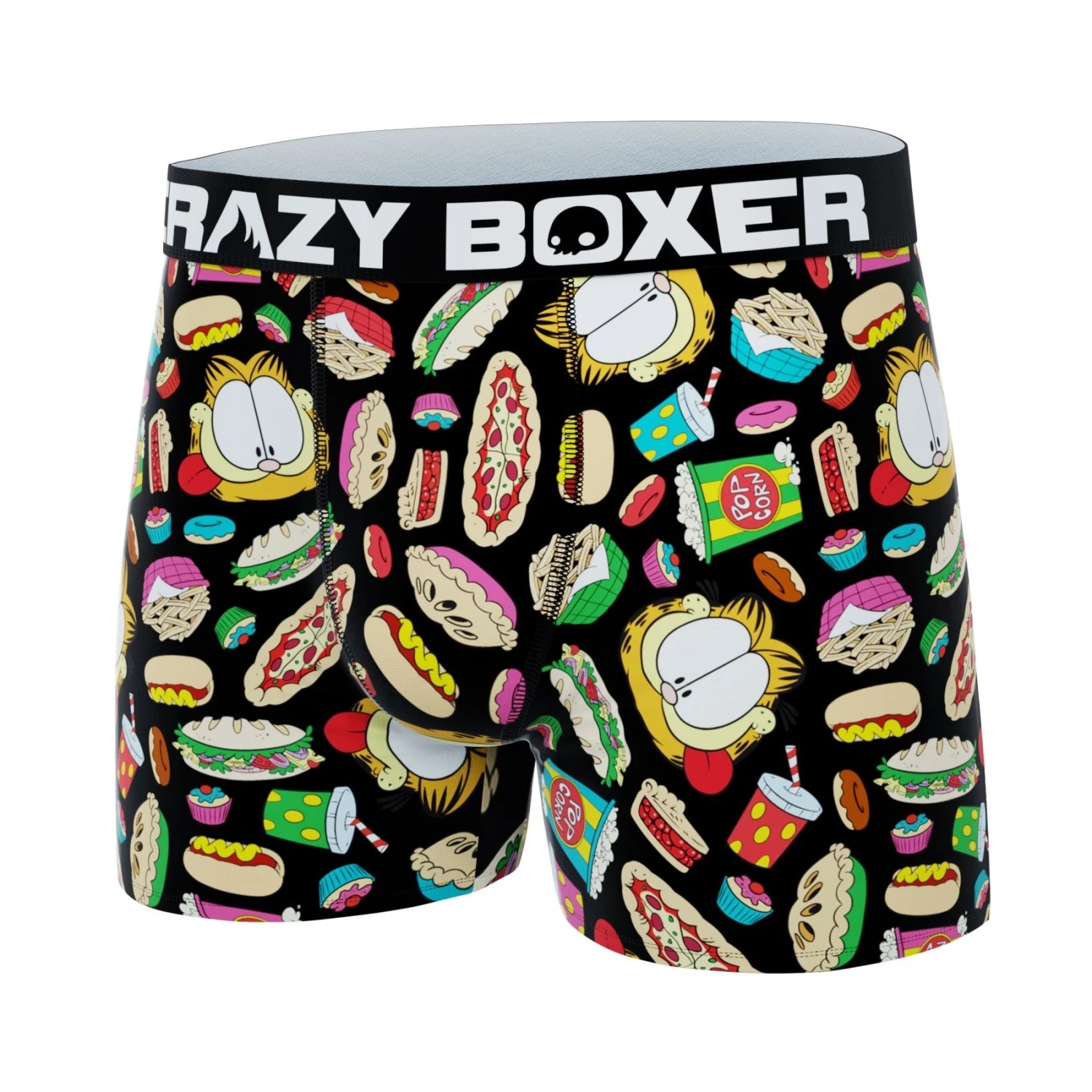 CRAZYBOXER Garfield Food Men's Boxer Briefs 6 CRAZYBOXER Garfield Food Men's Boxer Briefs - Image 4