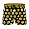 CRAZYBOXER Garfield Faces Men's Boxer Briefs -Crazyboxer Sales Store CBGAR0101GARF 0
