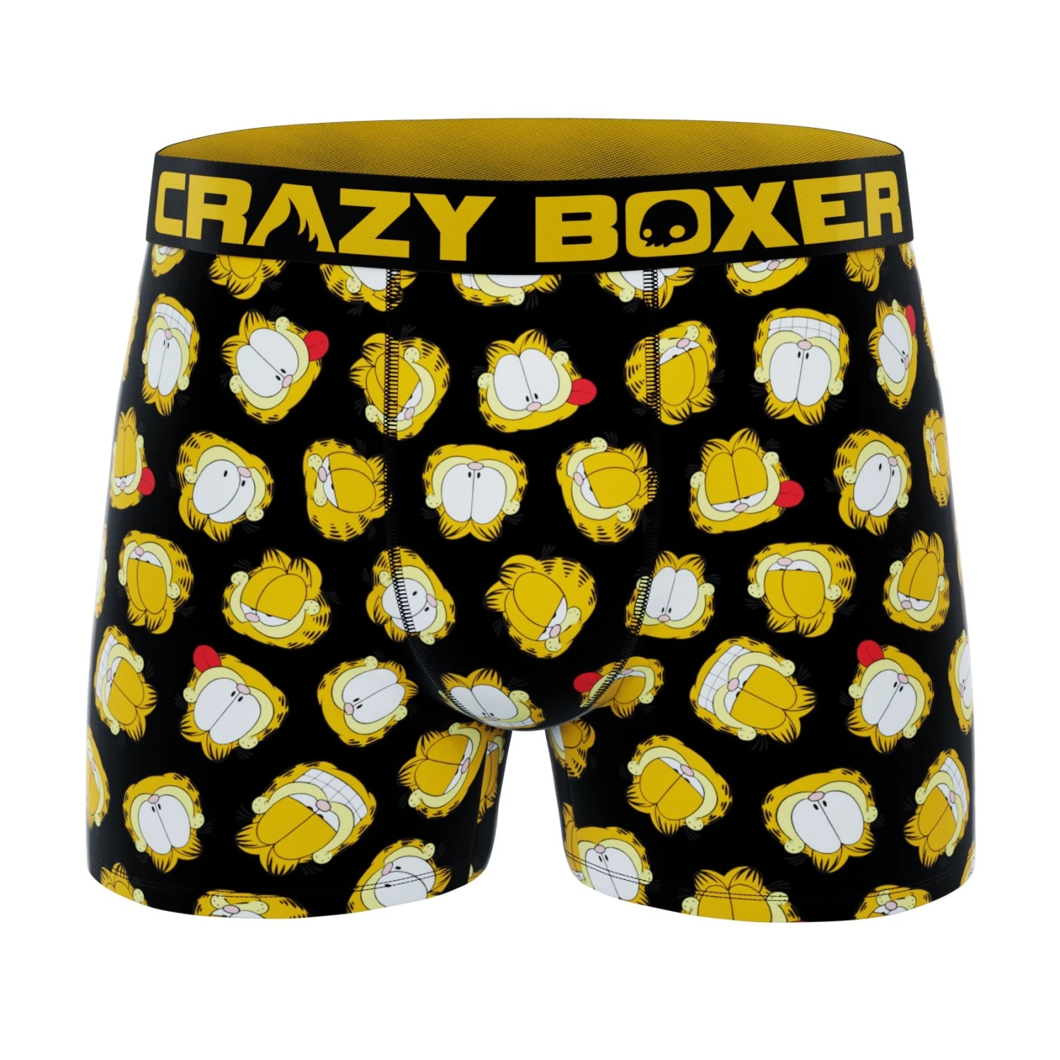 CRAZYBOXER Garfield Faces Men's Boxer Briefs 3 CRAZYBOXER Garfield Faces Men's Boxer Briefs