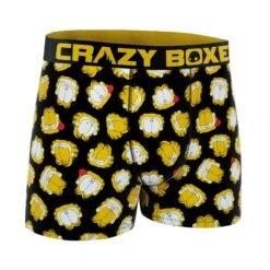 CRAZYBOXER Garfield Faces Men's Boxer Briefs 8 CRAZYBOXER Garfield Faces Men's Boxer Briefs -Crazyboxer Sales Store CBGAR0101GARF 3