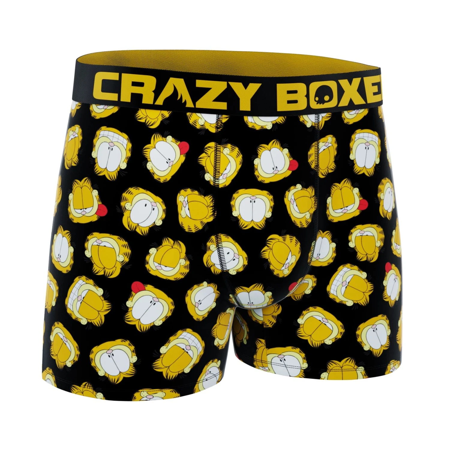 CRAZYBOXER Garfield Faces Men's Boxer Briefs 5 CRAZYBOXER Garfield Faces Men's Boxer Briefs - Image 3