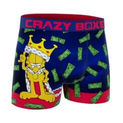 CRAZYBOXER Garfield King Men's Boxer Briefs -Crazyboxer Sales Store CBGAR0101KING 3