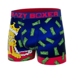 CRAZYBOXER Garfield King Men's Boxer Briefs -Crazyboxer Sales Store CBGAR0101KING 4