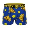 CRAZYBOXER Garfield Mean Cat Men's Boxer Briefs -Crazyboxer Sales Store CBGAR0101SMIL 0