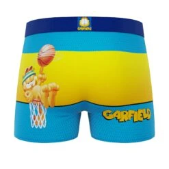 CRAZYBOXER Garfield Basketball Cat Men's Boxer Briefs (2 Pack) -Crazyboxer Sales Store CBGAR0101X2A1 5