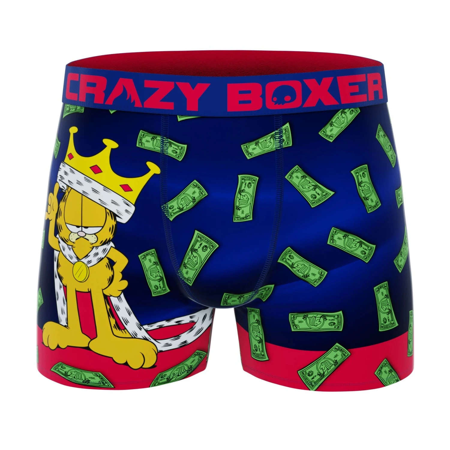 CRAZYBOXER Garfield King Men's Boxer Briefs (2 Pack) 4 CRAZYBOXER Garfield King Men's Boxer Briefs (2 Pack) - Image 2
