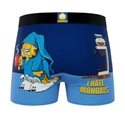 CRAZYBOXER Garfield Sleep Men's Boxer Briefs (3 Pack) -Crazyboxer Sales Store CBGAR0101X3A5 9