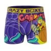 CRAZYBOXER Garfield Basketball Men's Boxer Briefs -Crazyboxer Sales Store CBGAR0102BASK 0
