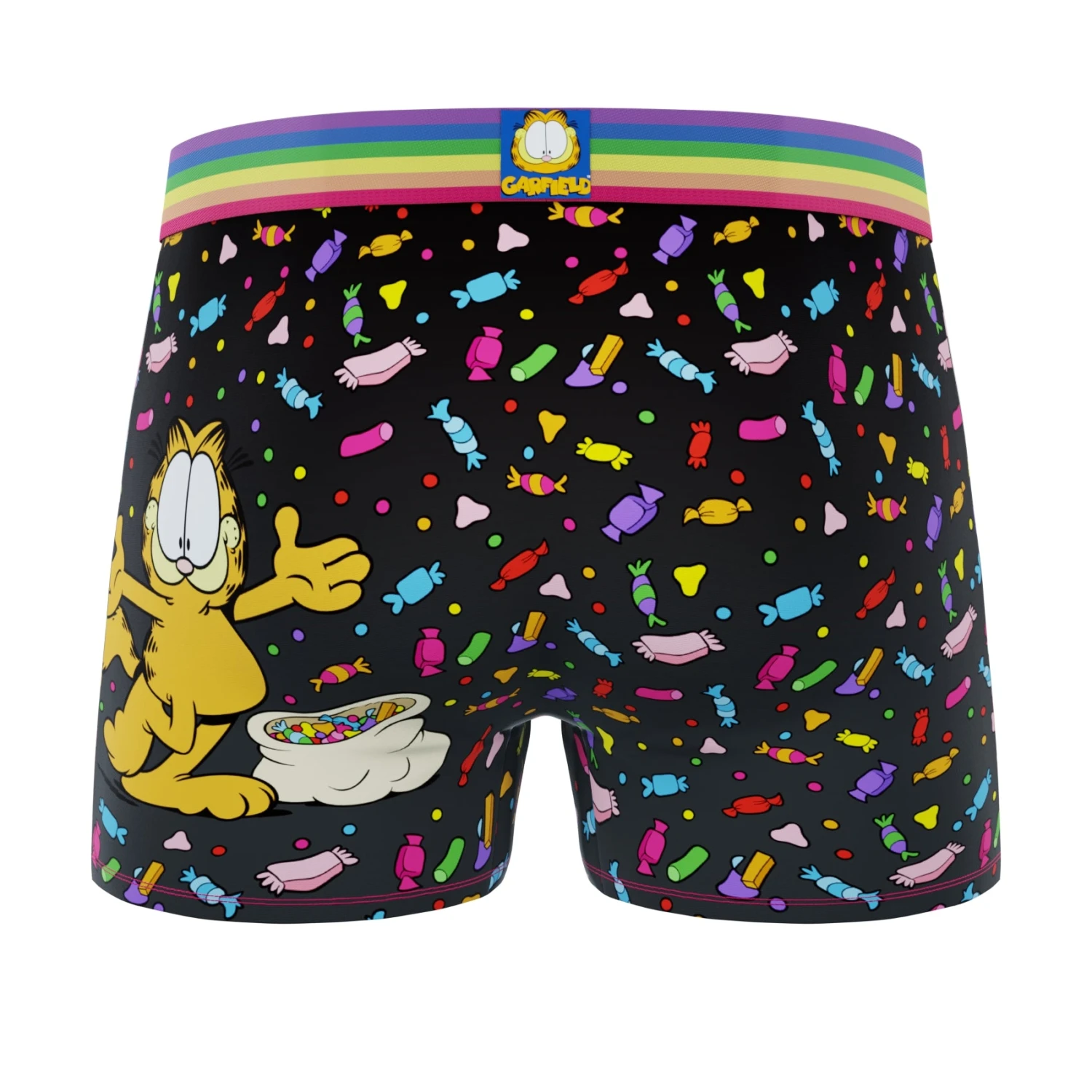 CRAZYBOXER Garfield Candies Men's Boxer Briefs 4 CRAZYBOXER Garfield Candies Men's Boxer Briefs - Image 2