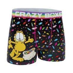 CRAZYBOXER Garfield Candies Men's Boxer Briefs 8 CRAZYBOXER Garfield Candies Men's Boxer Briefs -Crazyboxer Sales Store CBGAR0102CAND 3