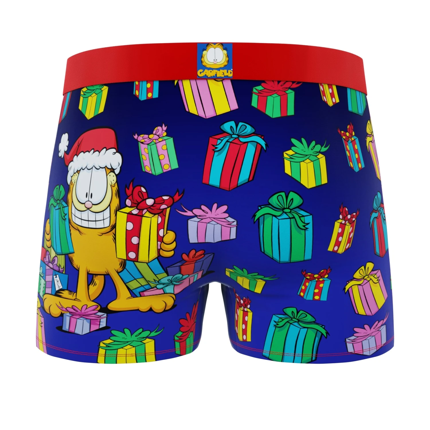 CRAZYBOXER Garfield Gift Holidays Men's Boxer Briefs 4 CRAZYBOXER Garfield Gift Holidays Men's Boxer Briefs - Image 2