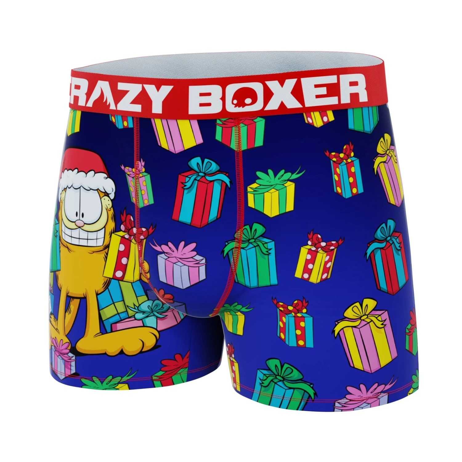 CRAZYBOXER Garfield Gift Holidays Men's Boxer Briefs 6 CRAZYBOXER Garfield Gift Holidays Men's Boxer Briefs - Image 4