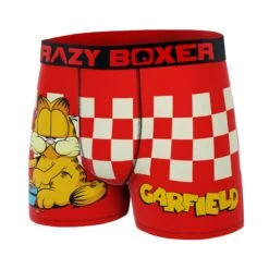 CRAZYBOXER Garfield Lasagna Box Men's Boxer Briefs (Creative Packaging) -Crazyboxer Sales Store CBGAR0102LASAN 4