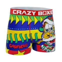 CRAZYBOXER Garfield Xmas Swag Holidays Men's Boxer Briefs -Crazyboxer Sales Store CBGAR0102SWAG 3