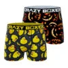CRAZYBOXER Halloween Men's Boxer Briefs (2 Pack) -Crazyboxer Sales Store CBHAL0101X2A2 1