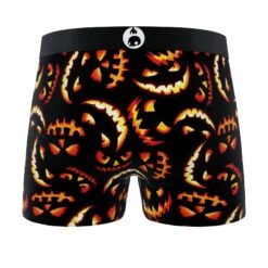 CRAZYBOXER Halloween Men's Boxer Briefs (2 Pack) -Crazyboxer Sales Store CBHAL0101X2A2 5