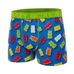 CRAZYBOXER Haribo Gummy Bears Boys' Boxer Briefs (Candy Box) -Crazyboxer Sales Store CBHAR03GOLDN 4