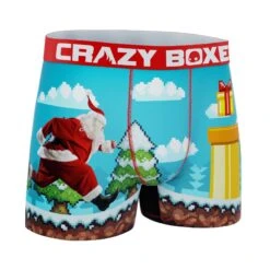 CRAZYBOXER Holiday Men's Boxer Briefs -Crazyboxer Sales Store CBHOL0102GAME 3