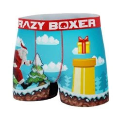 CRAZYBOXER Holiday Men's Boxer Briefs -Crazyboxer Sales Store CBHOL0102GAME 4
