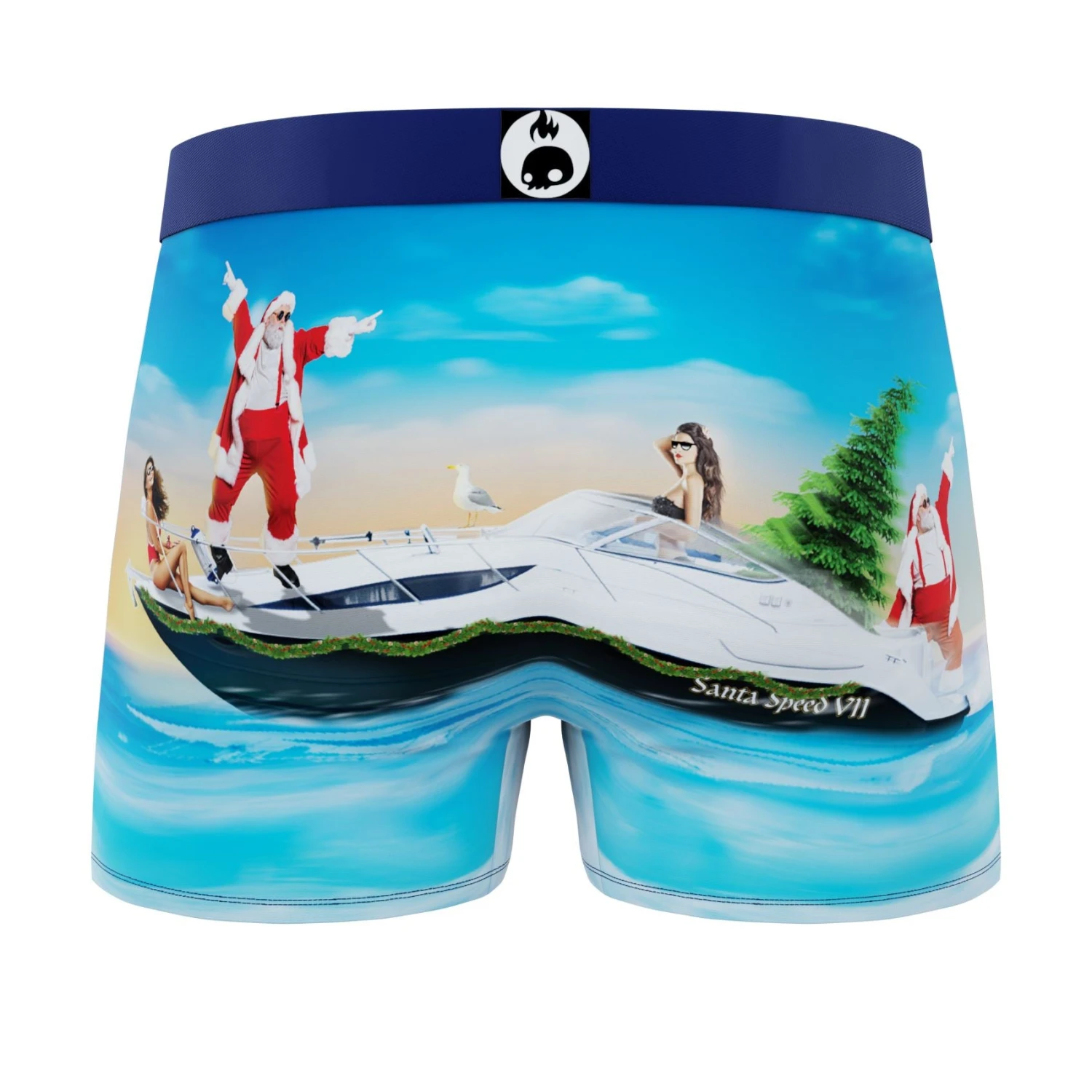 CRAZYBOXER Holidays Abb Boat Men's Boxer Briefs 4 CRAZYBOXER Holidays Abb Boat Men's Boxer Briefs - Image 2