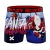 CRAZYBOXER Holidays Santa Boarding Men's Boxer Briefs -Crazyboxer Sales Store CBHOL01XSUN 0