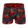 CRAZYBOXER The Incredibles Mr. Incredible Men's Boxer Briefs -Crazyboxer Sales Store CBINC0101DAD 0