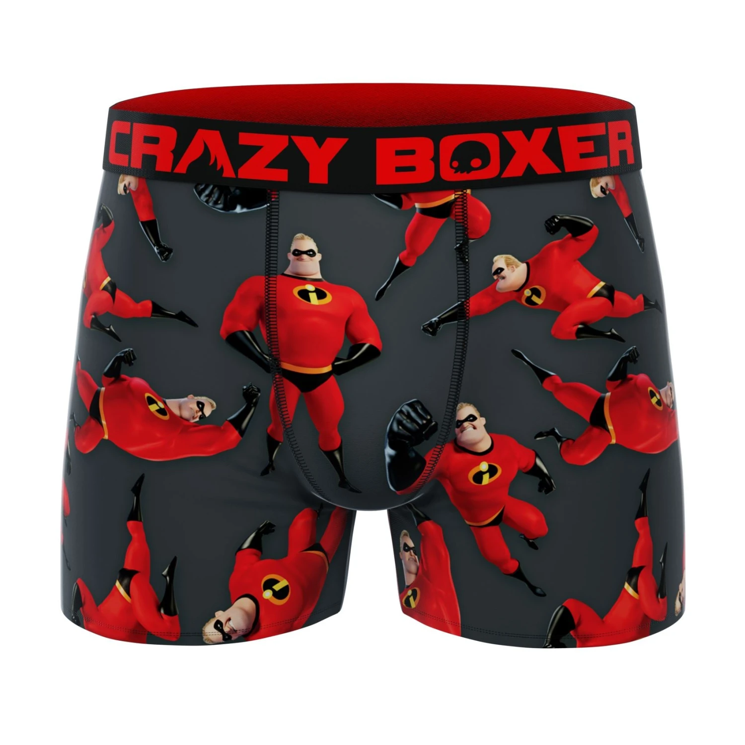 CRAZYBOXER The Incredibles Mr. Incredible Men's Boxer Briefs 3 CRAZYBOXER The Incredibles Mr. Incredible Men's Boxer Briefs