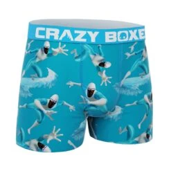 CRAZYBOXER The Incredibles Frozone Men's Boxer Briefs -Crazyboxer Sales Store CBINC0101FREZ 3