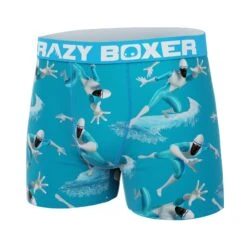 CRAZYBOXER The Incredibles Frozone Men's Boxer Briefs -Crazyboxer Sales Store CBINC0101FREZ 4
