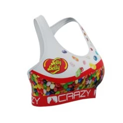 CRAZYBOXER Jelly Belly Women's Sports Bra -Crazyboxer Sales Store CBJB0201BRLO 3