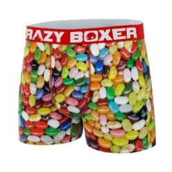 CRAZYBOXER Jelly Belly Beans Men's Boxer Briefs (Creative Packaging) 11 CRAZYBOXER Jelly Belly Beans Men's Boxer Briefs (Creative Packaging) -Crazyboxer Sales Store CBJEL0101CLASN 4