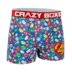 CRAZYBOXER Jelly Belly Holiday Candies Men's Boxer Briefs -Crazyboxer Sales Store CBJEL0101XMS3 3