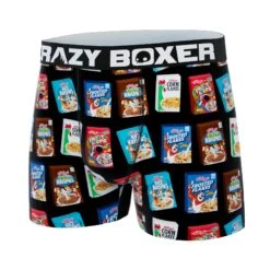 CRAZYBOXER Kellogg's Boxes Men's Boxer Briefs -Crazyboxer Sales Store CBKLG0101ALLB 4